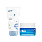 Plum 2% Niacinamide and Rice Water Face Wash and Moisturiser - Distacart