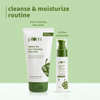 Plum Green Tea Cleansing Face Wash and Oil Free Moisturizer