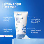 Plum E-Luminence Cleansing Balm and 2% Niacinamide and Rice Water Face Wash