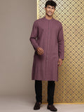 House of Pataudi Woven Design Straight Jashn Kurta