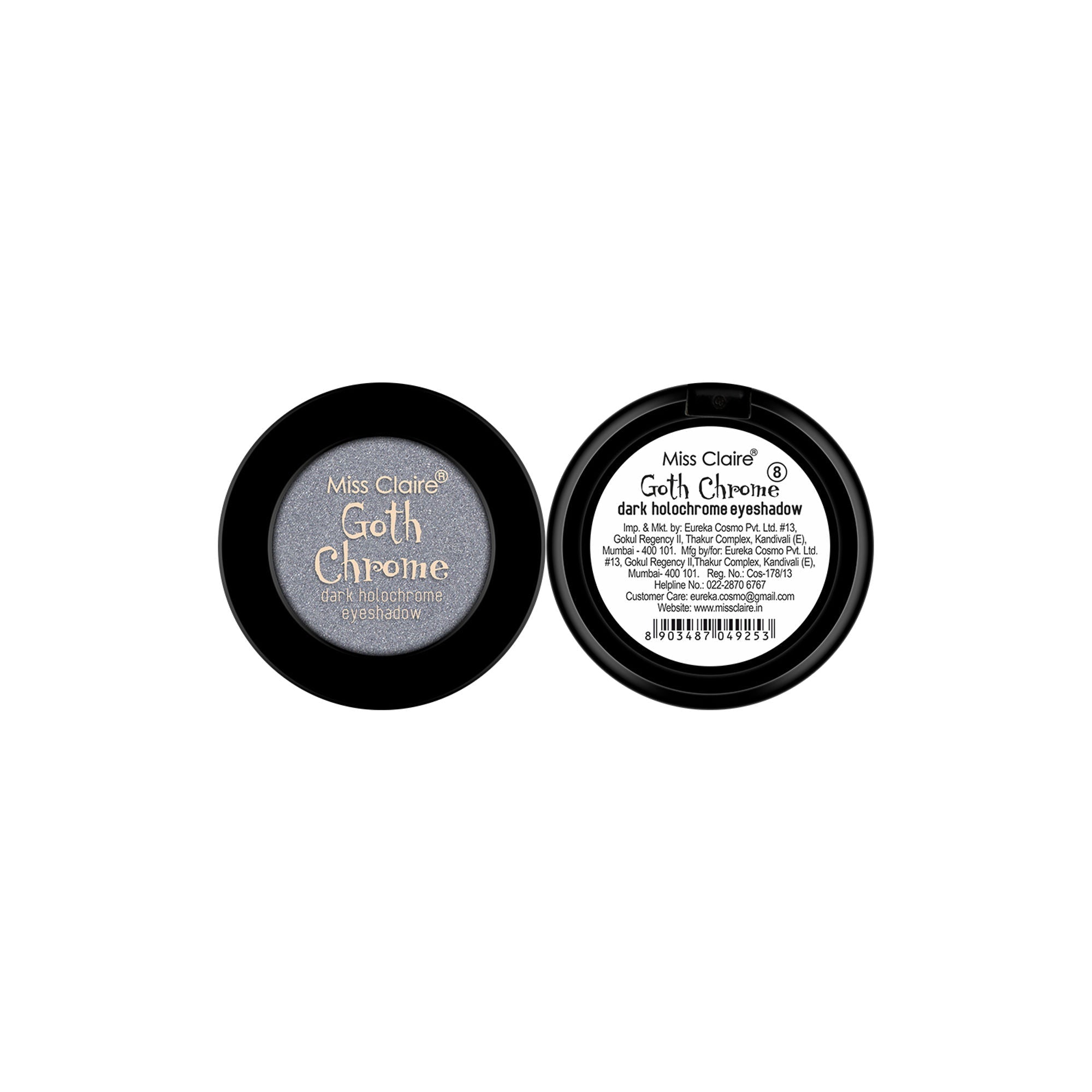 Miss Claire Goth Chrome Eyeshadow - 8