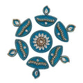 Kundan HandiKrafts Handmade Kundan Rangoli
