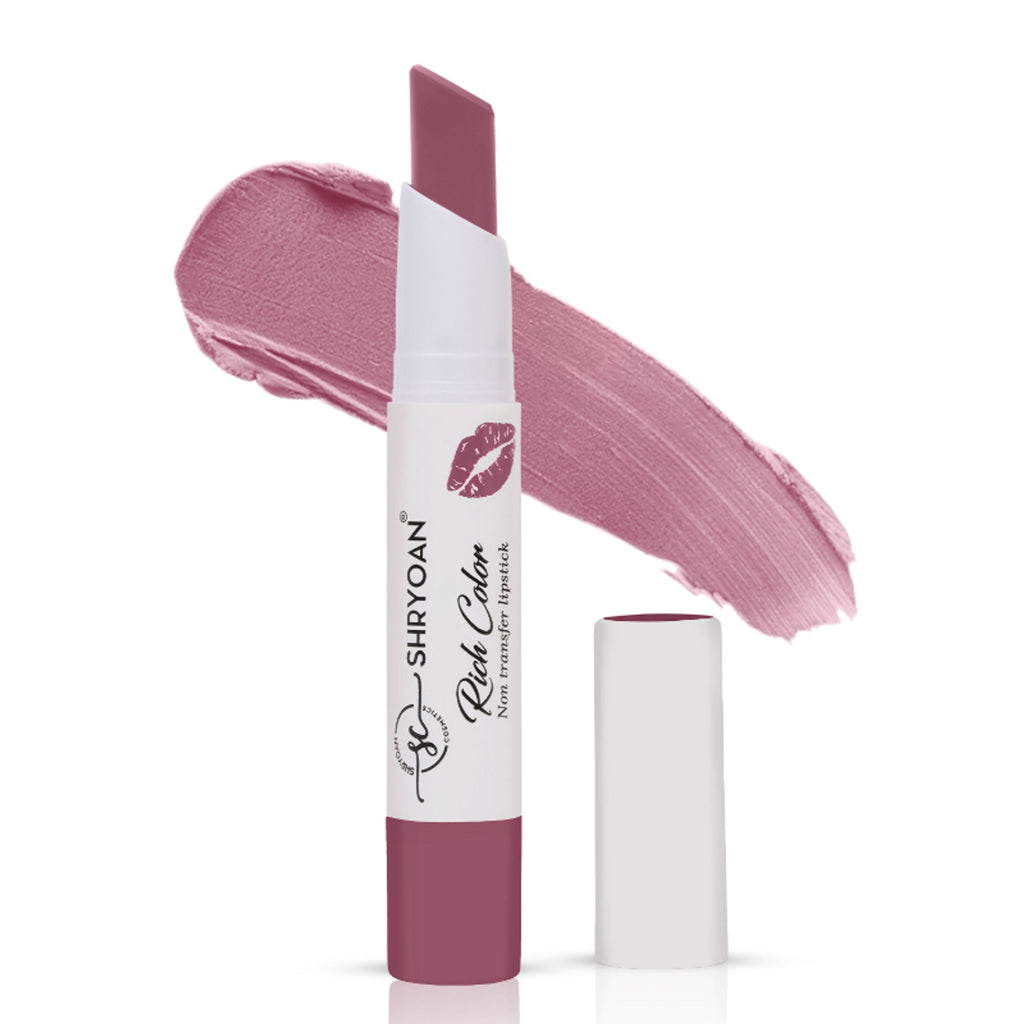 Shryoan Rich Color Non-Transfer Long Stay Creamy Lipstick - Grape Fruit 15 - Strawberry Cake - 02