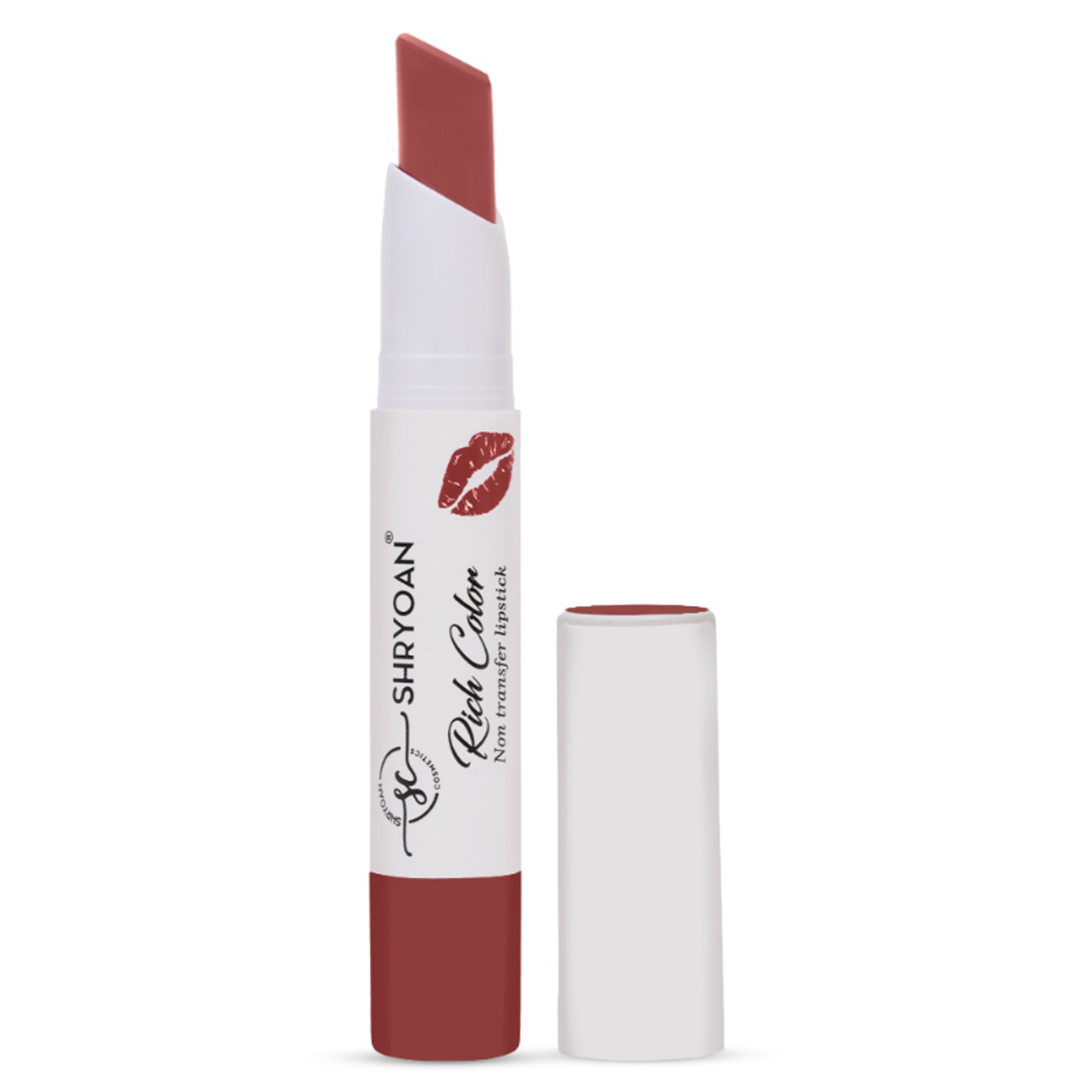 Shryoan Rich Color Non-Transfer Long Stay Creamy Lipstick - Grape Fruit 15 - Milkshake - 06
