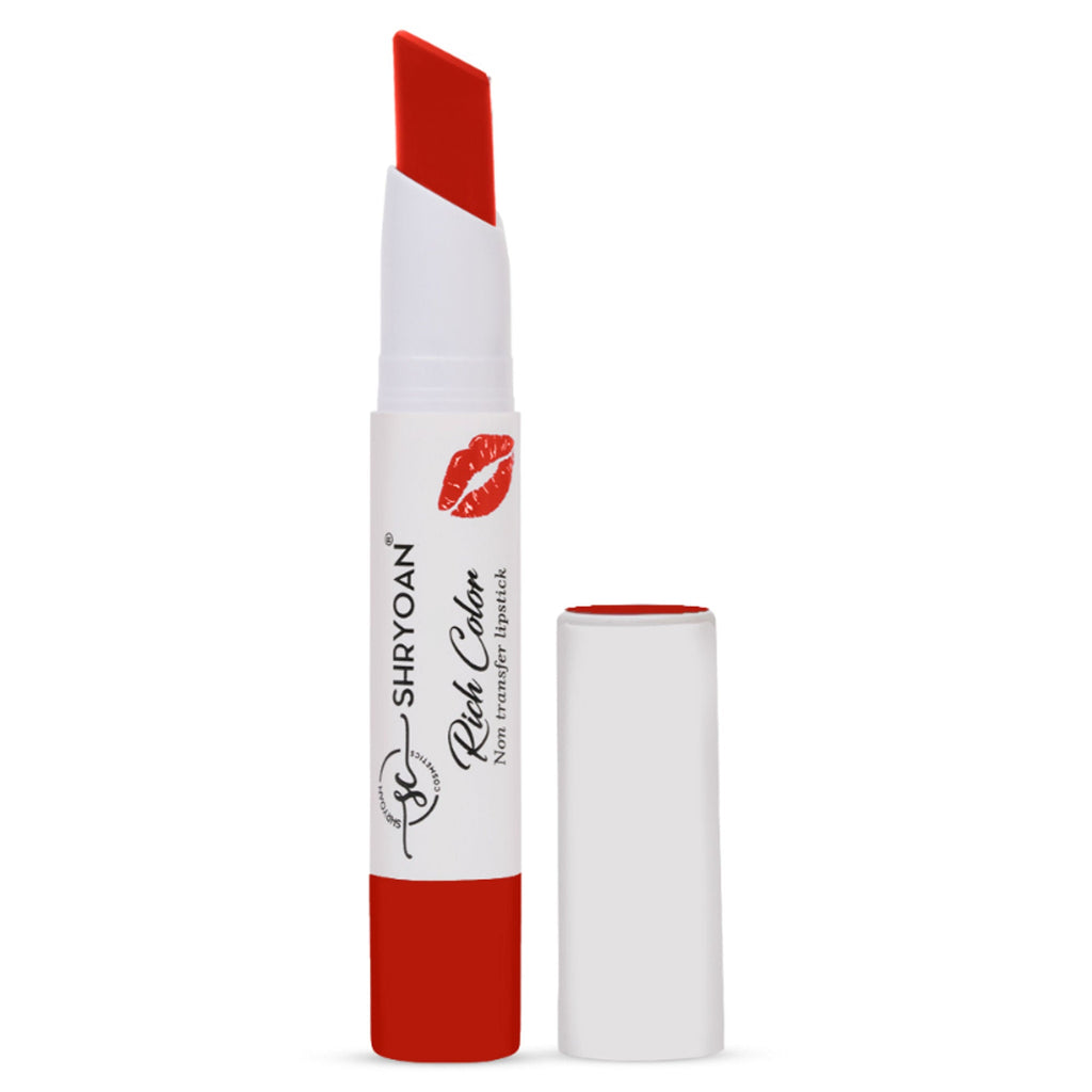 Shryoan Rich Color Non-Transfer Long Stay Creamy Lipstick - Grape Fruit 15 - Orange Bite - 08