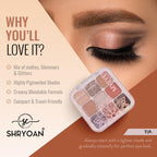 Shryoan Long Lasting My Eyes Up Matte & Shimmer Eyeshadow Palette - 3