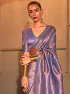Saree Mall Ethnic Motifs Zari Kanjeevaram Sarees - Distacart