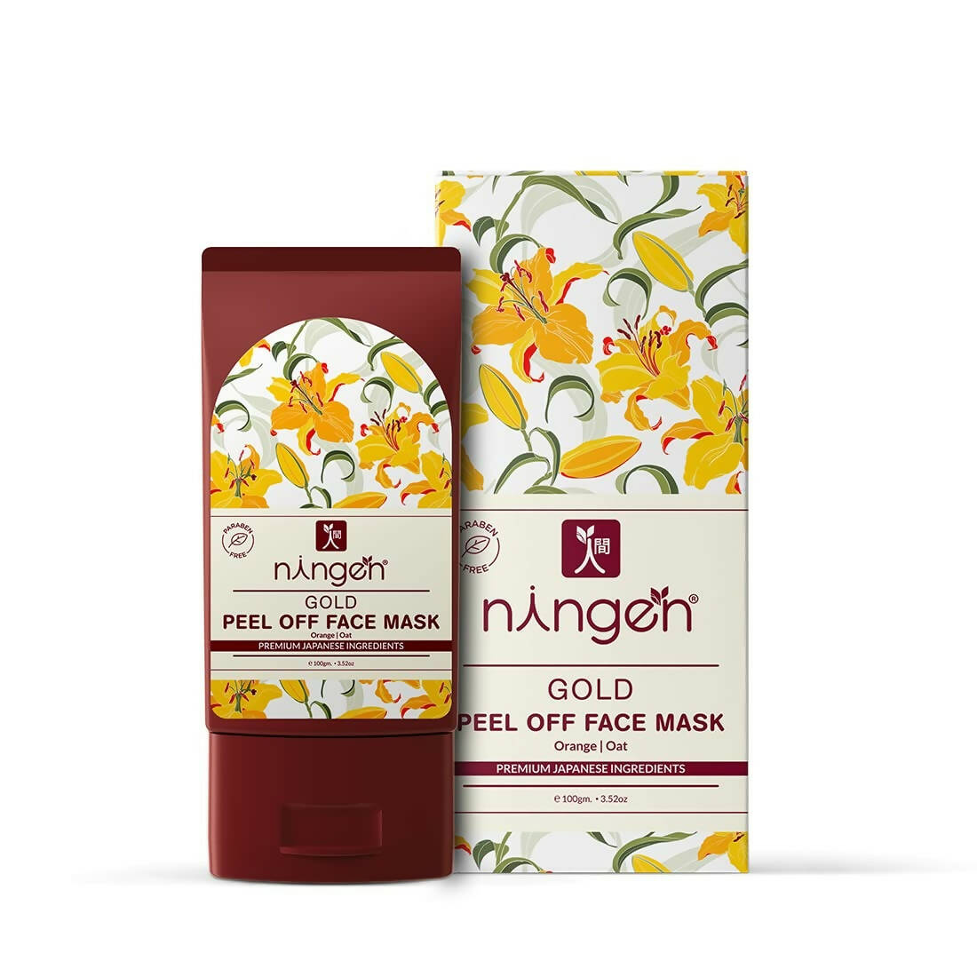 Ningen Gold Peel Off Face Mask