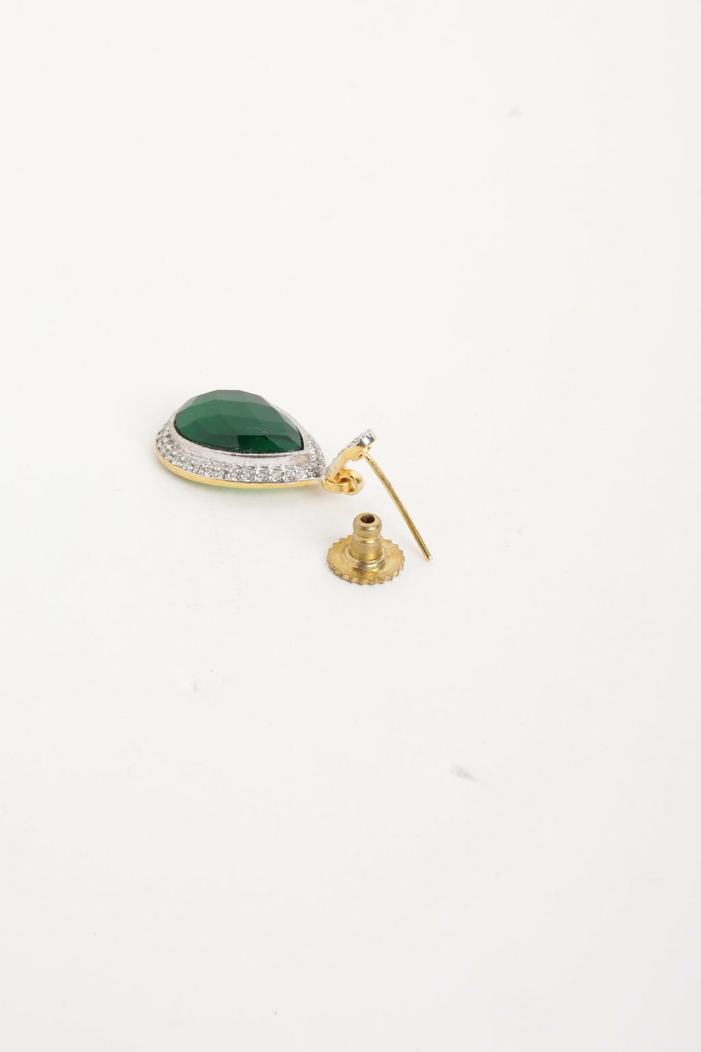 Nuyug 22K Gold Plated Fern Radiance Contemporary Drop Earrings - Distacart