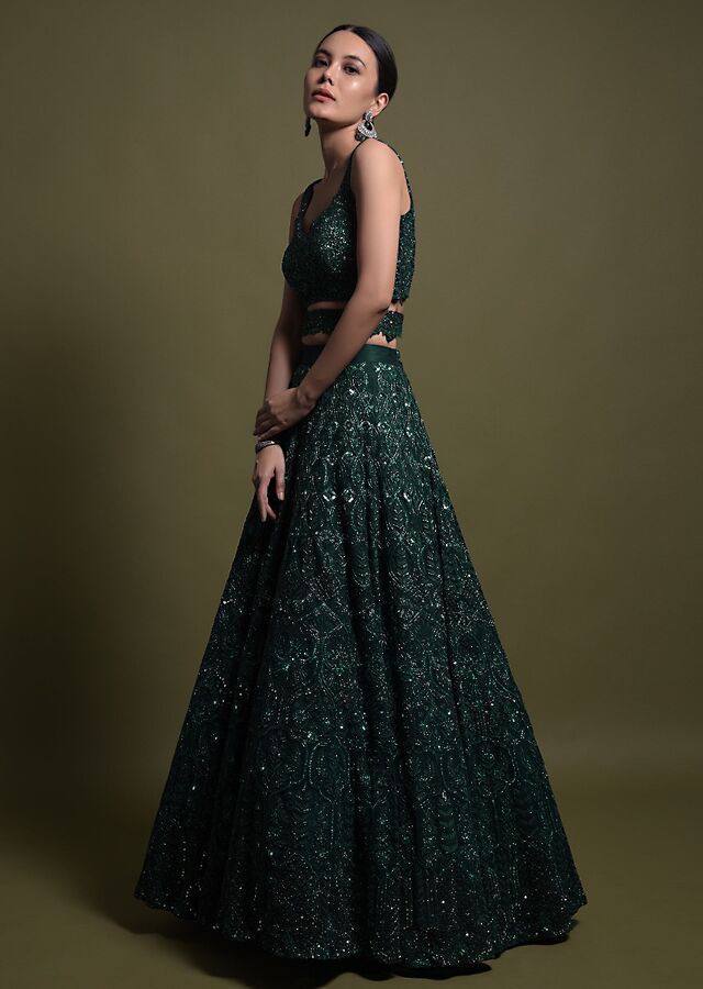 Lehenga Mart Designer Bollywood Style Wedding Wear Lehenga Choli