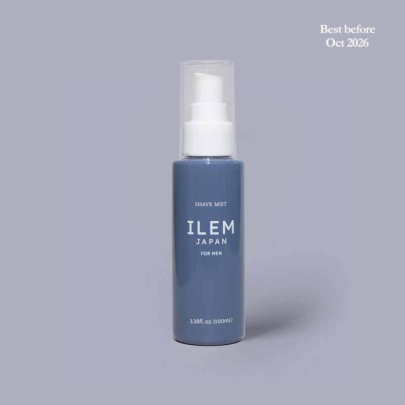 ILEM JAPAN Shave Mist For Men | Best Before Oct 2026 | After Shave Spray | Made in Japan - 100ml