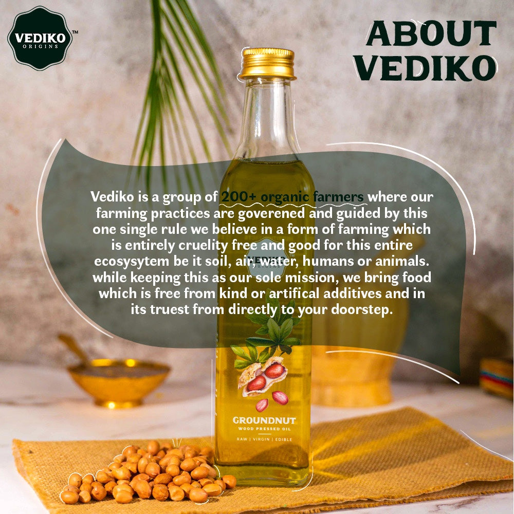 Vediko Origins Groundnut Oil