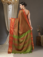 Saree Mall Woven Design Zari Festive Sarees - Distacart