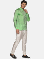 Sethukrishna Green Kurta with Pyjamas For Men - Distacart