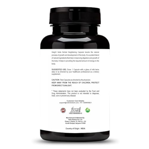 Vokin Biotech Original Height Veda Supreme Formula Capsules
