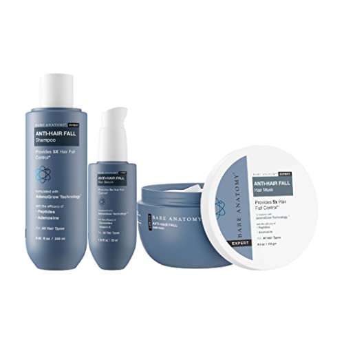 Bare Anatomy Expert Damage Repair Hair Serum, Mask & Shampoo Combo