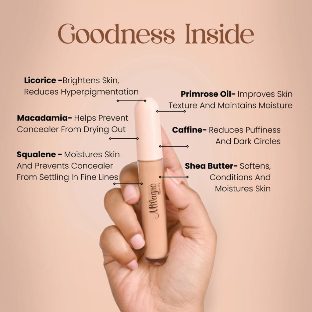 Milagro Beauty Under Cover Wizard Concealer - Latte