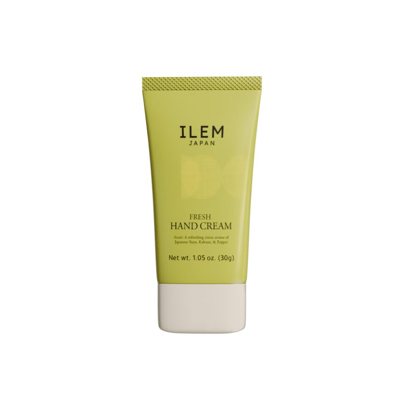 ILEM JAPAN Hand Cream for Women and Men | Best Before Aug 2026 | For Dry and Rough Hand | Hyaluronic Acid and Avocado Oil | All Skin Type Soft Moisturizer Cream - 30g