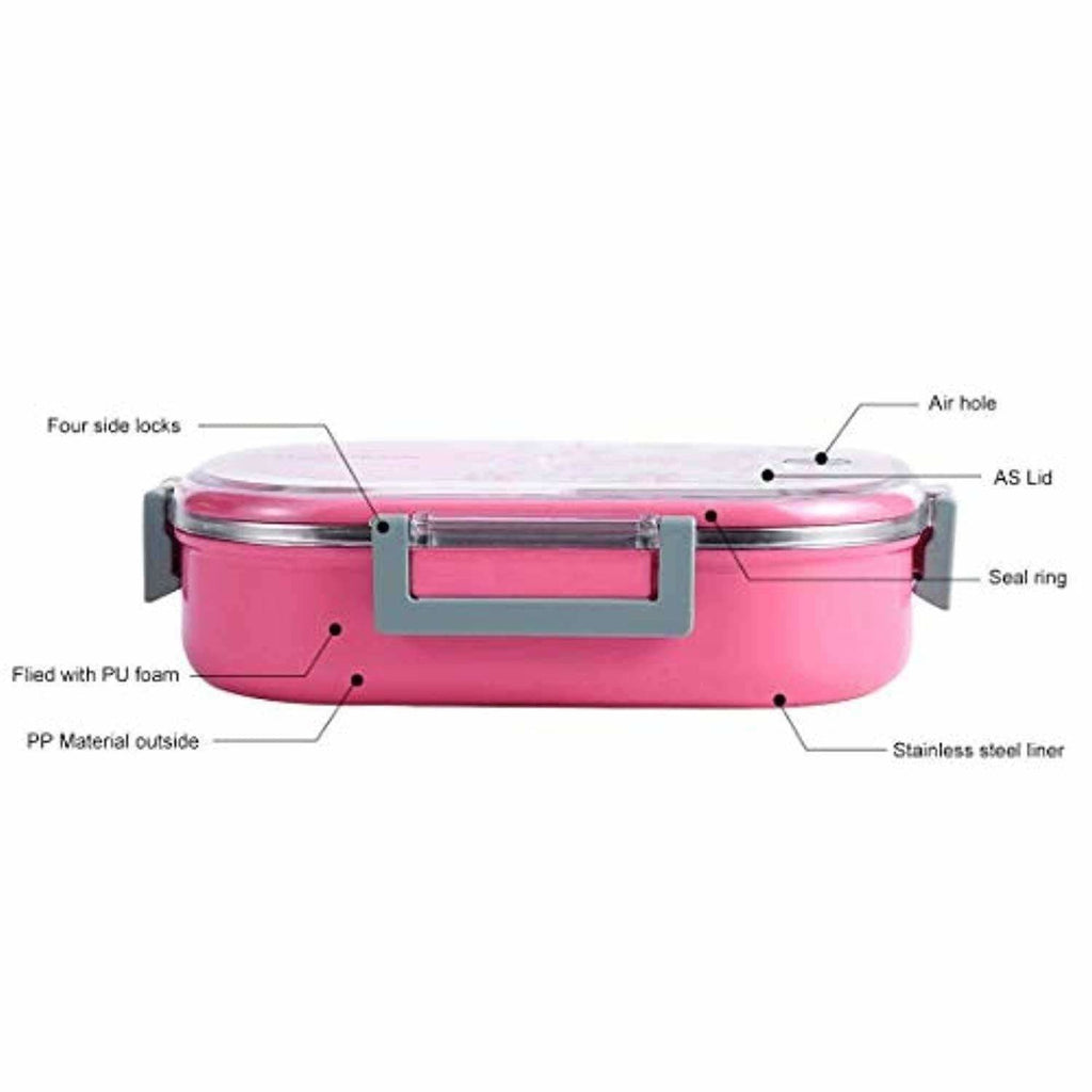 Stainless Steel Lunch Box 710 ml for Kids