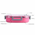 Stainless Steel Lunch Box 710 ml for Kids