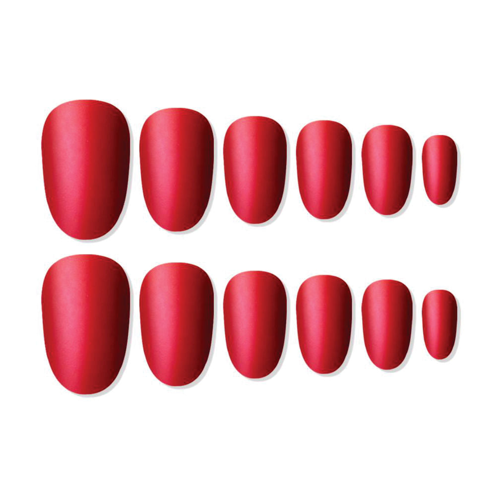 shills professional reusable press on nails oval spn664