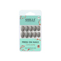 shills professional reusable press on nails oval spn518