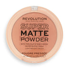 Makeup Revolution Super Matte Pressed Powder - Warm Beige - Distacart