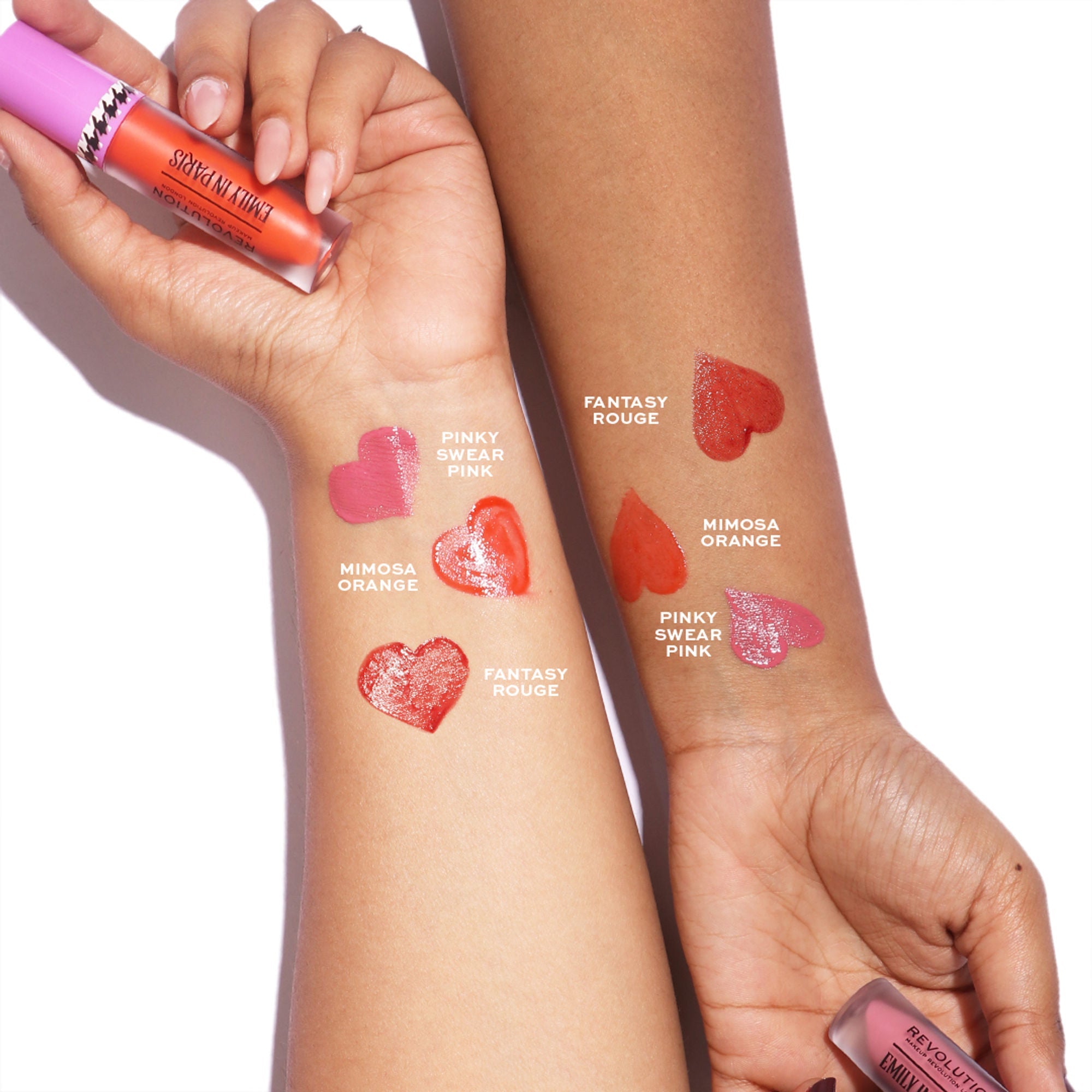 Makeup Revolution X Emily In Paris Multi-Use Lip & Cheek Blush Paris Fantasy Rouge - Distacart
