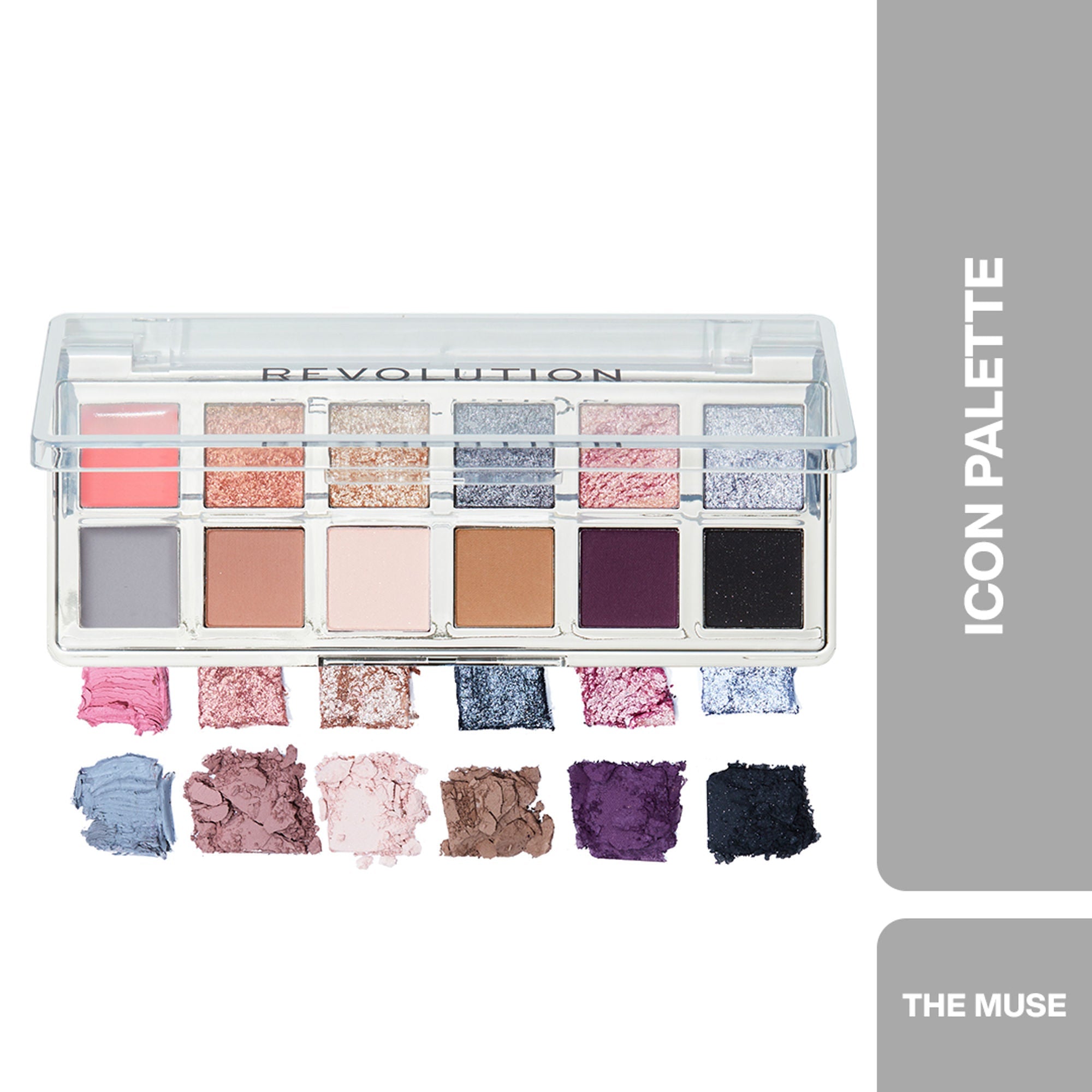 Makeup Revolution Metallic Muse The Muse Icon Eyeshadow Palette