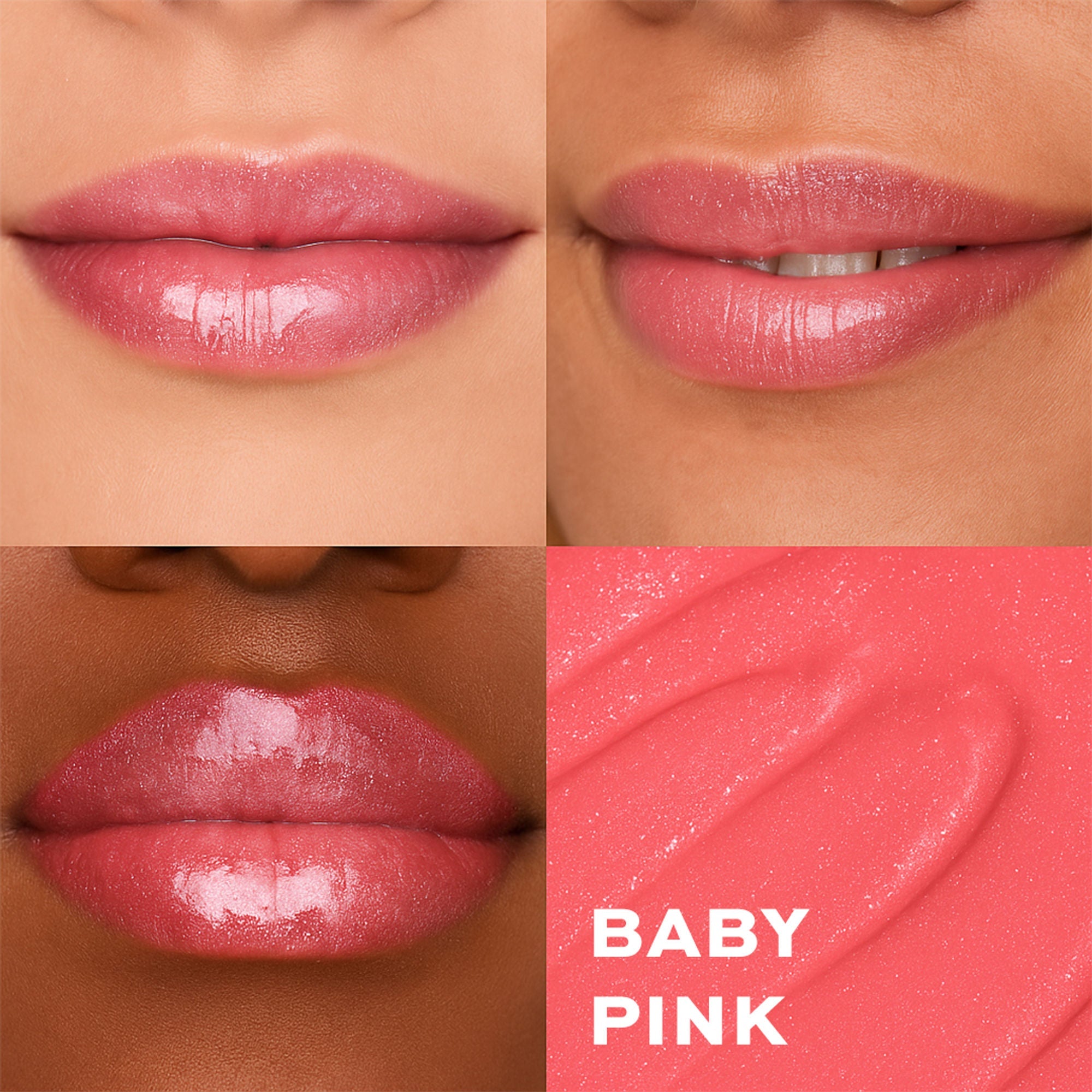 Makeup Revolution Metallic Muse Glitter Lipstick - Baby Pink - Distacart