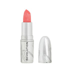 Makeup Revolution Metallic Muse Glitter Lipstick - Baby Pink - Distacart