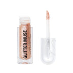Makeup Revolution Metallic Muse Glitter Muse Eyeshadow - Gold - Distacart
