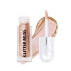 Makeup Revolution Metallic Muse Glitter Muse Eyeshadow - Gold - Distacart