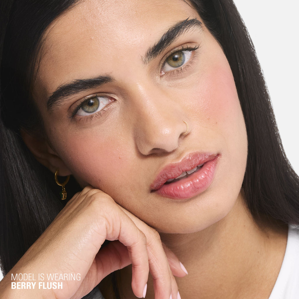 Makeup Revolution Skin Silk Marble Blush Stick - Berry Flush - Distacart