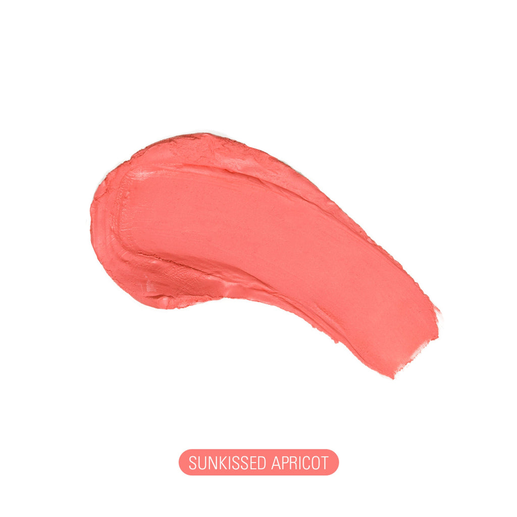 Makeup Revolution Skin Silk Marble Blush Stick - Sunkissed Apricot - Distacart