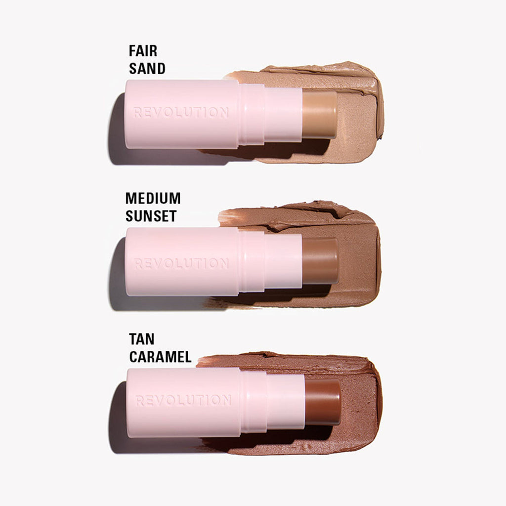 Makeup Revolution Skin Silk Bronzer Stick - Fair Sand