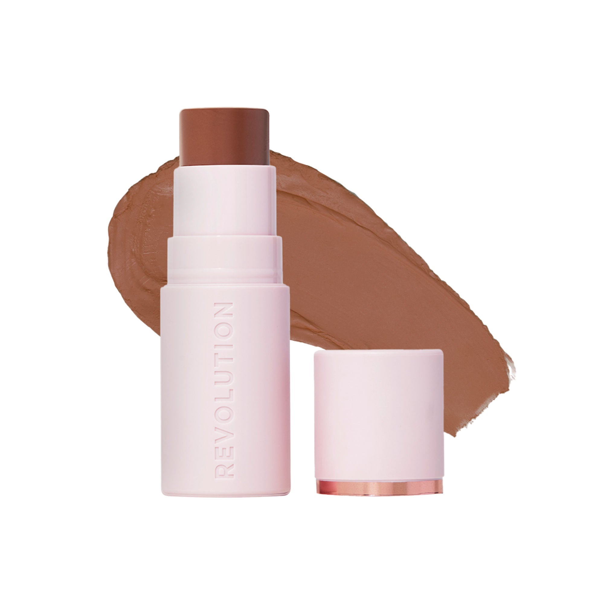 Makeup Revolution Skin Silk Bronzer Stick - Tan Caramel - Distacart