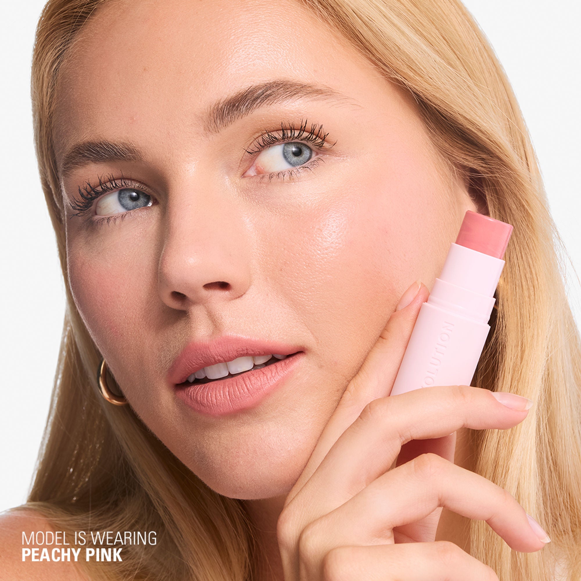 Makeup Revolution Skin Silk Marble Blush Stick - Peachy Pink - Distacart