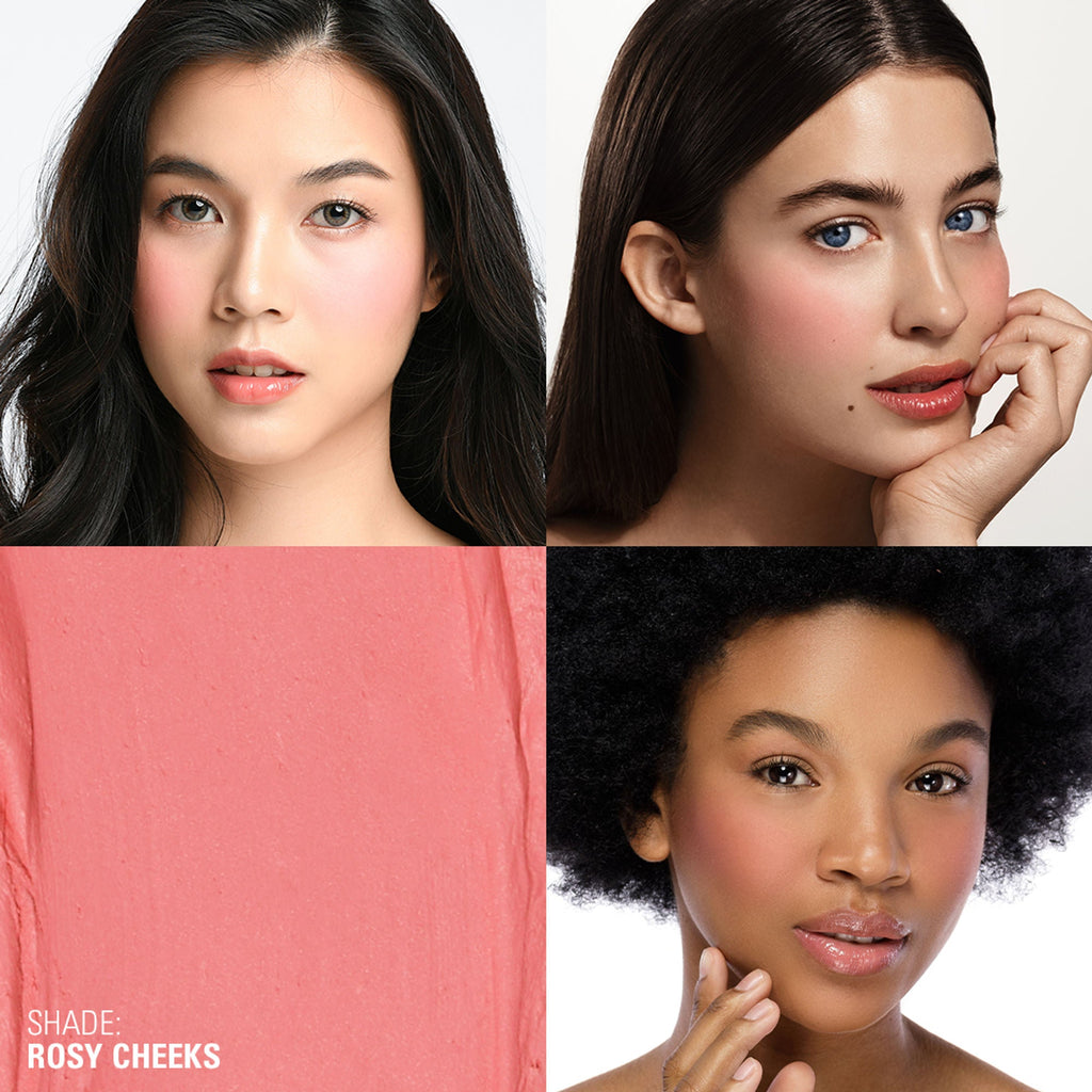 Makeup Revolution Skin Silk Marble Blush Stick - Rosy Cheeks - Distacart