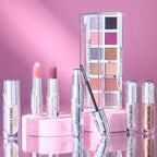 Makeup Revolution Metallic Muse Glitter Lipstick - Iced Berry - Distacart