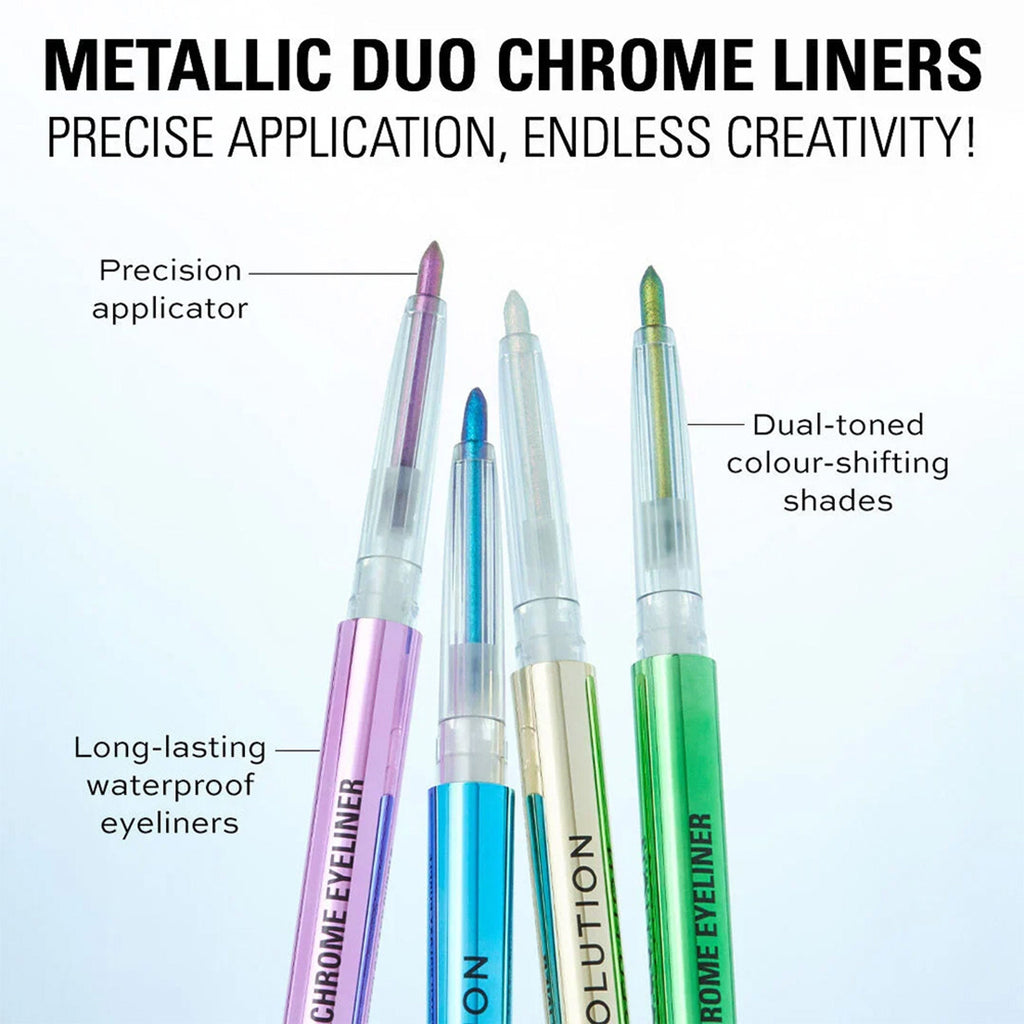 Makeup Revolution Metallic Duochrome Eyeliner - Deep Space