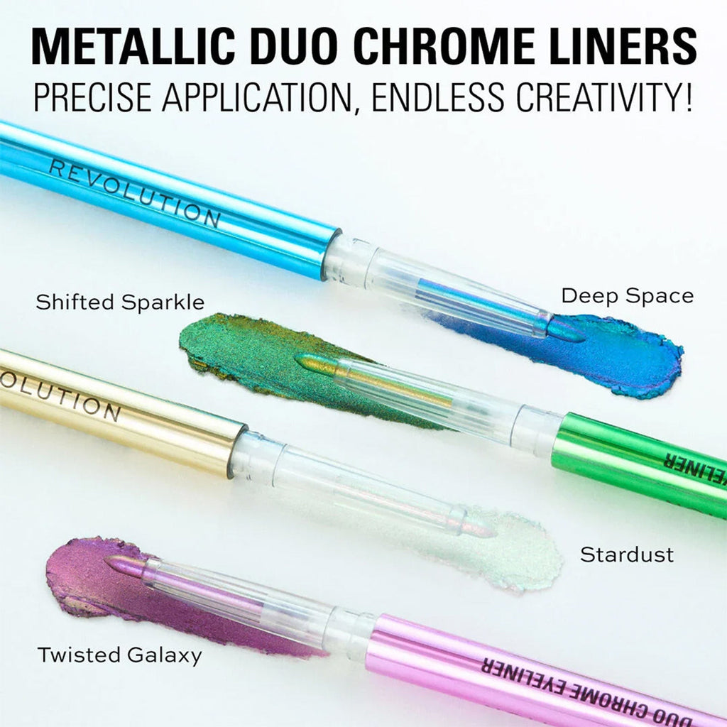 Makeup Revolution Metallic Duochrome Eyeliner - Deep Space