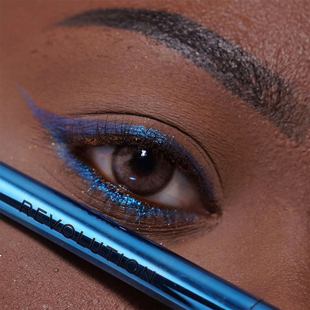 Makeup Revolution Metallic Duochrome Eyeliner - Deep Space