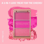 Makeup Revolution Blush Icon Palette - Hot Pink Flag - Distacart