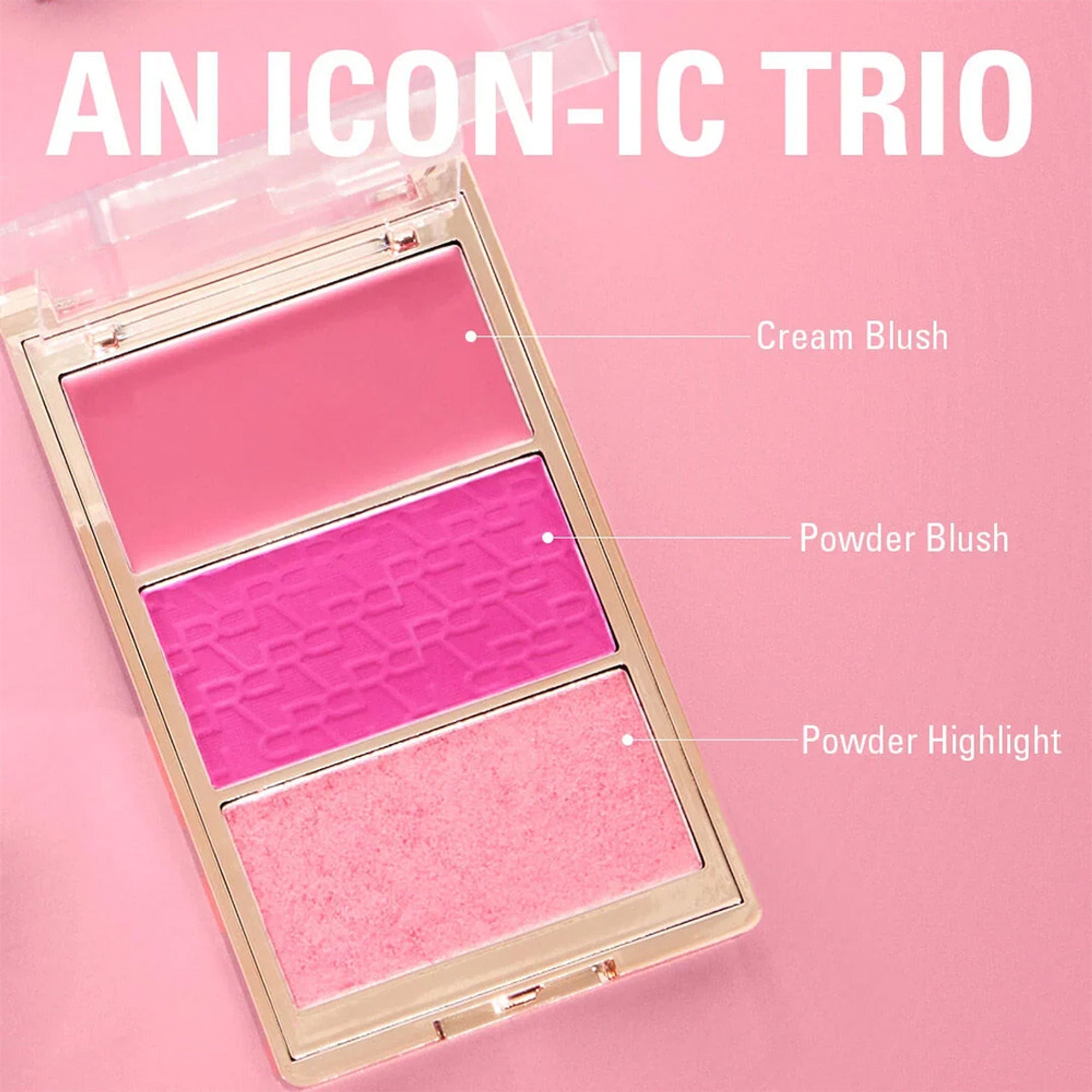 Makeup Revolution Blush Icon Palette - My Cherry Truth - Distacart