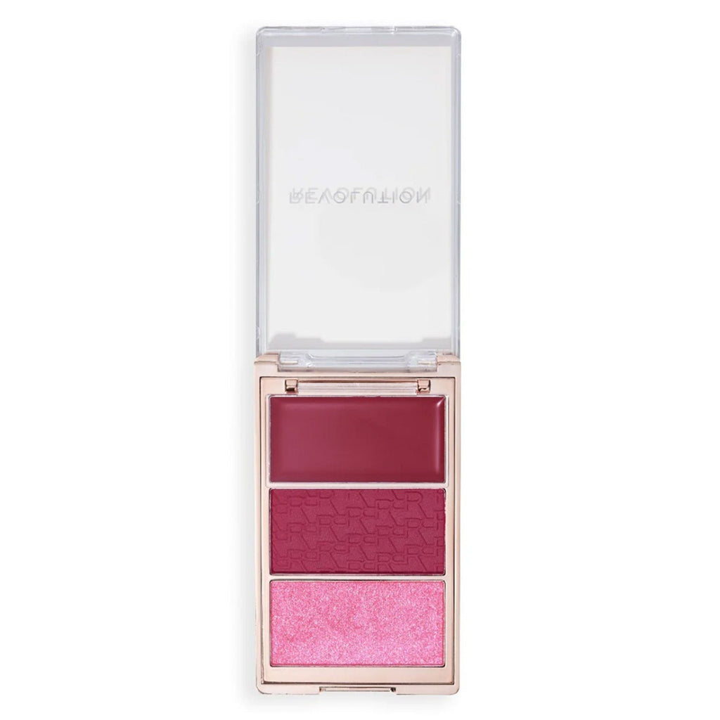 Makeup Revolution Blush Icon Palette - My Cherry Truth - Distacart