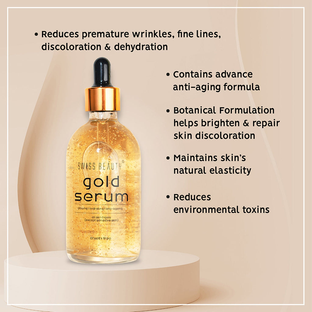 Swiss Beauty Gold Serum - Distacart
