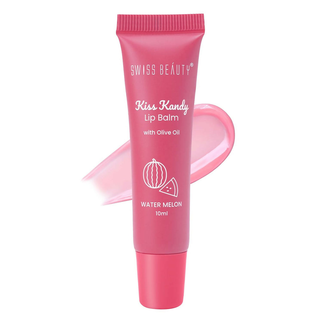 Swiss Beauty Kiss Kandy Lip Balm with Olive Oil - Water