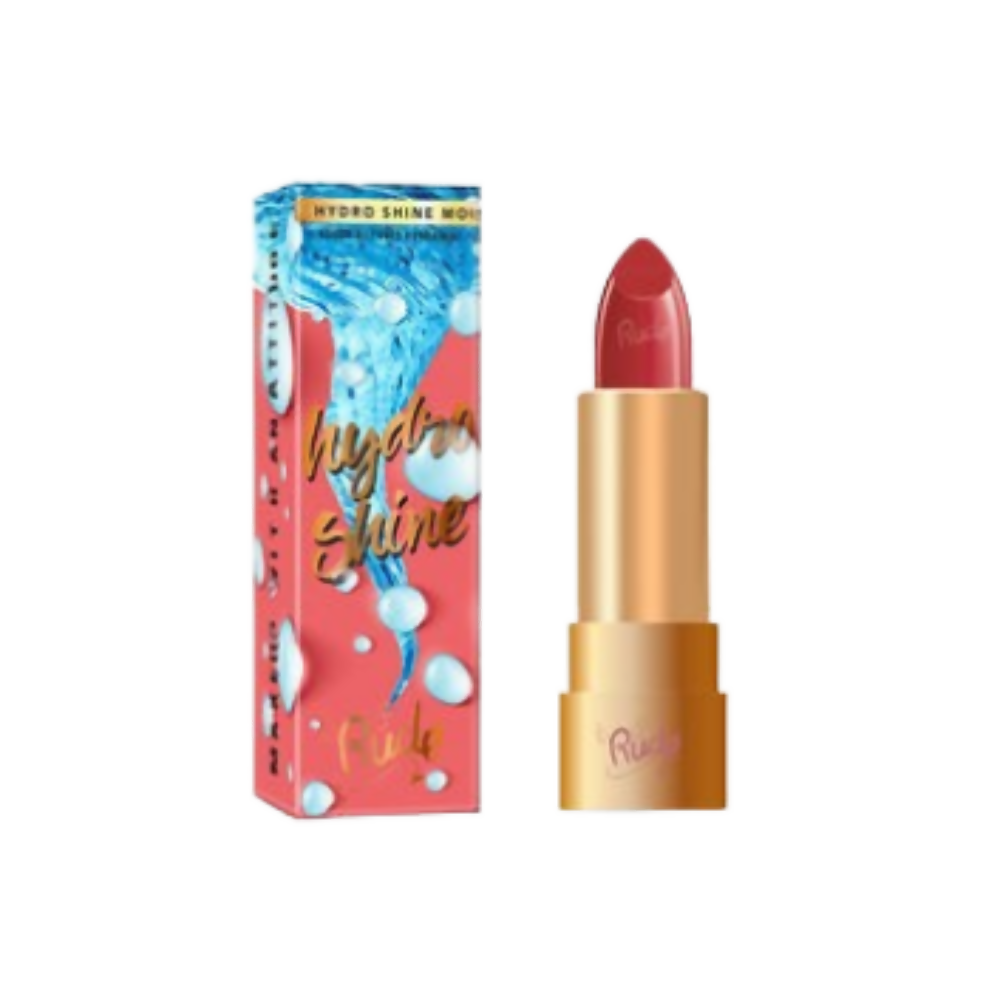 Rude Cosmetics Hydro Shine Moisturizing Lipstick - Scarlet