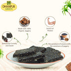Dhampur Green Black Sesame Chikki - Distacart